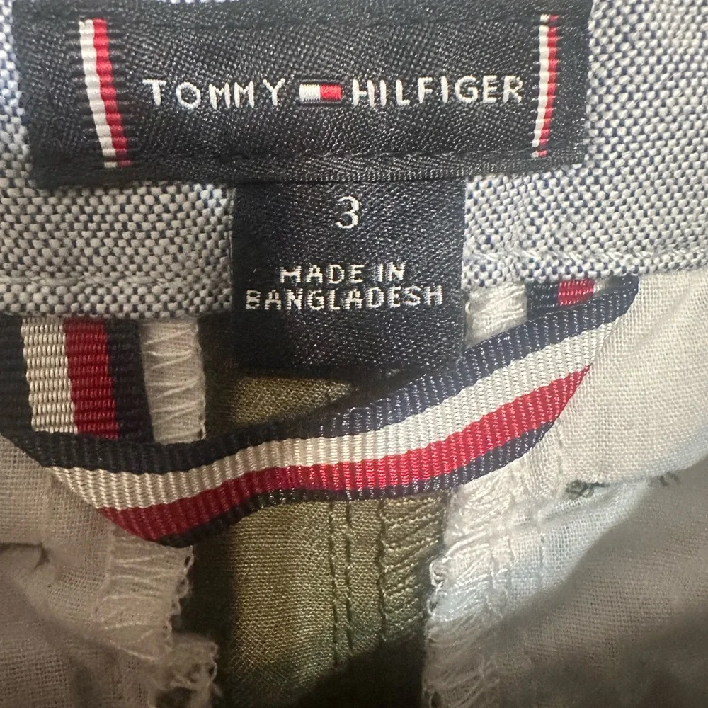 Tommy Hilfiger  Olive green Shorts For children‎